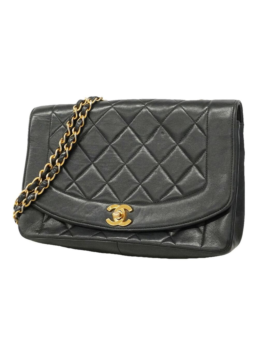 Chanel Vintage Diana Flap Bag Quilted #343153C34B